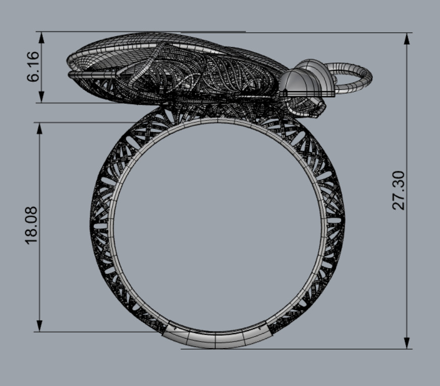 Golden Wings-Wings of Summer-Half Set-H2-2- 3D print model_10