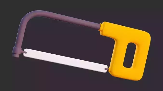Lowpoly Hacksaw