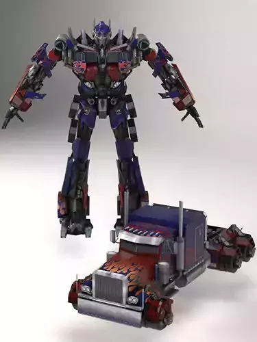 Optimus Prime 3D model