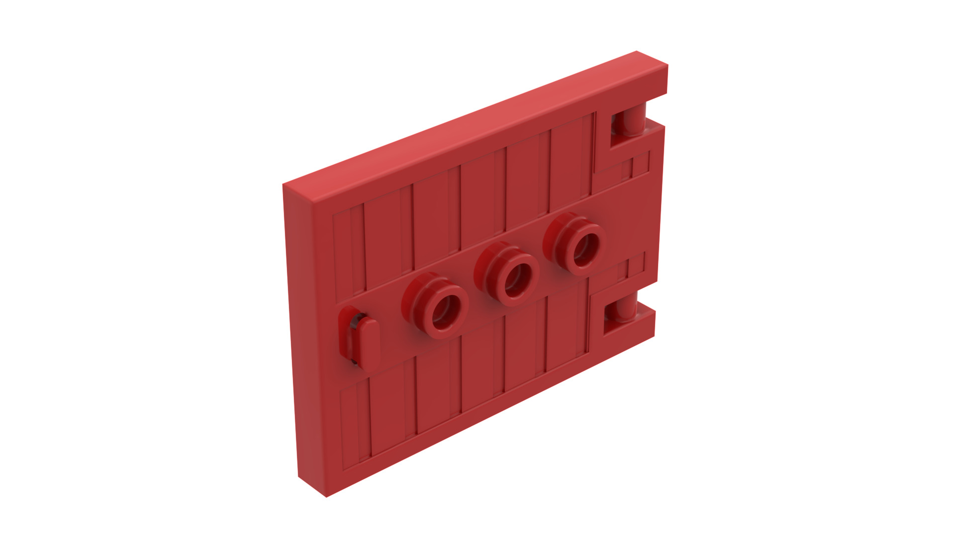 TwindBricks3D - 36 Piece Door Part Collection - Part 2 3D print model_10