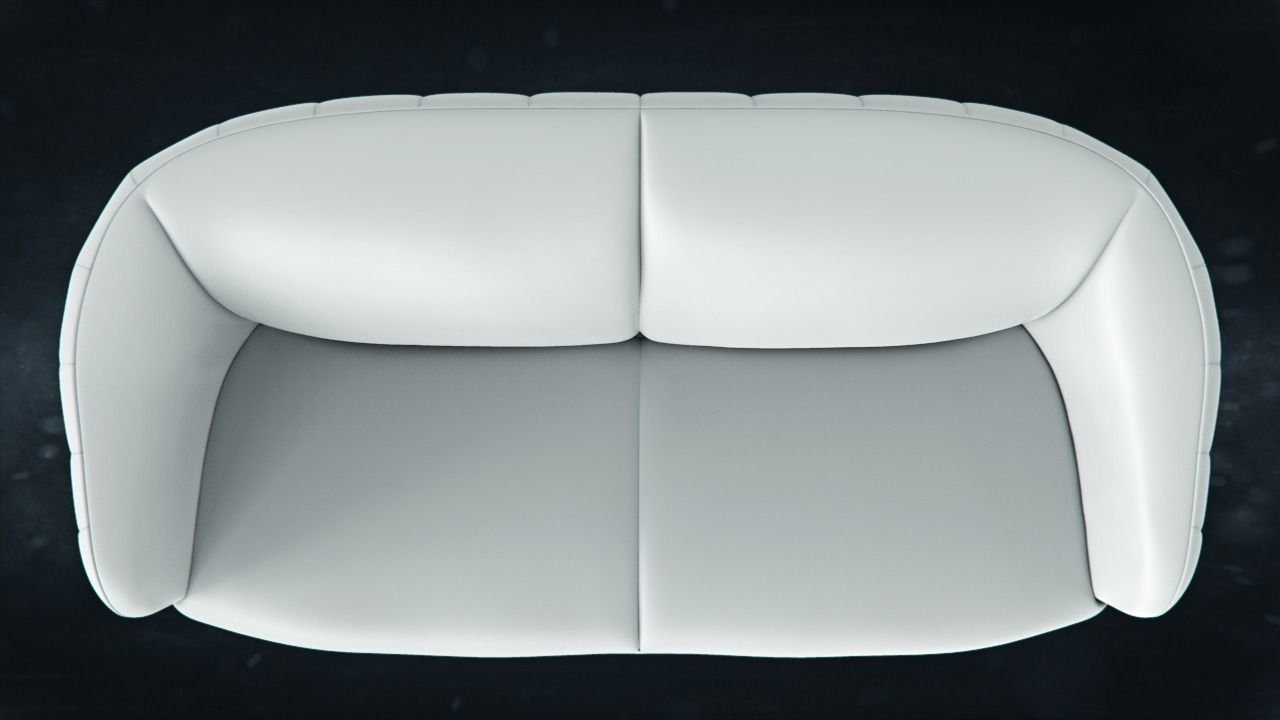 TONELLA Sofa from NOTE Design Studio Low-poly 3D model_2