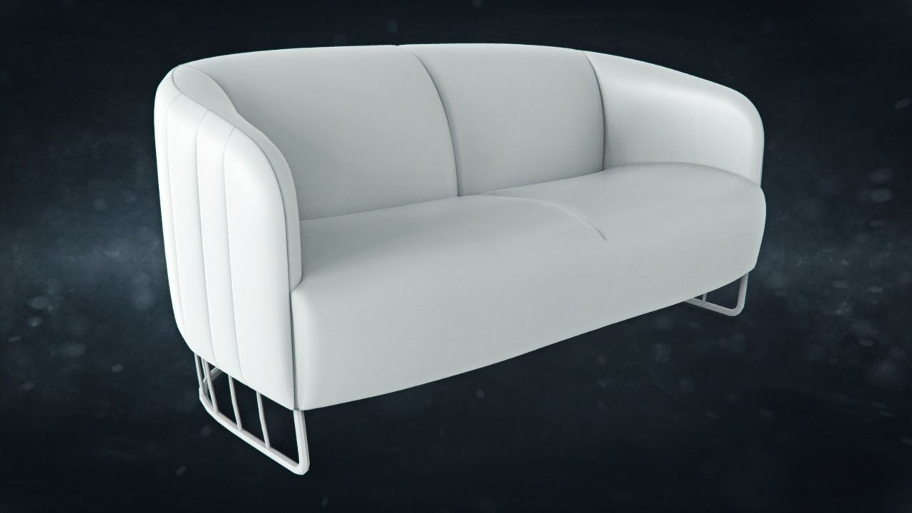 TONELLA Sofa from NOTE Design Studio Low-poly 3D model_0