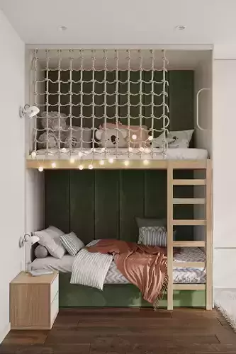 Two Level bed Kids Room