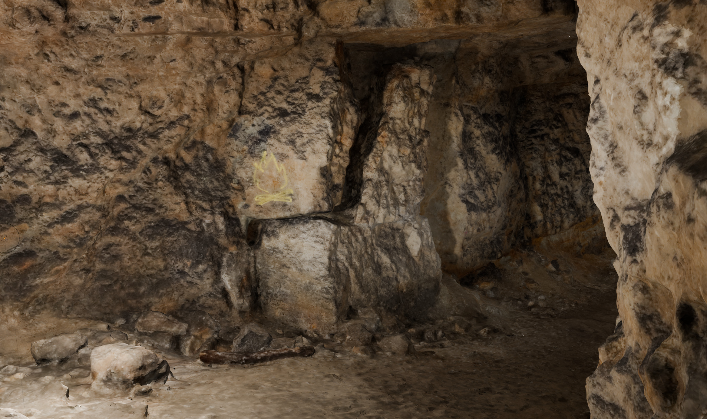 Scan of Tunnels Under Stranska Skala 3D model_2