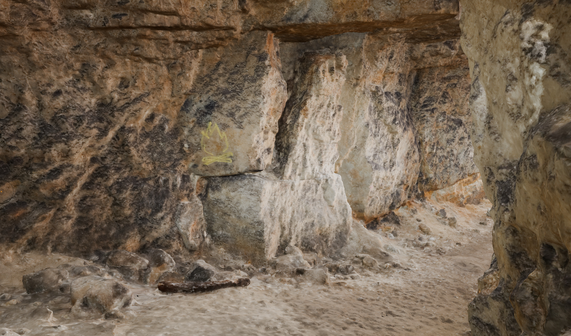 Scan of Tunnels Under Stranska Skala 3D model_8