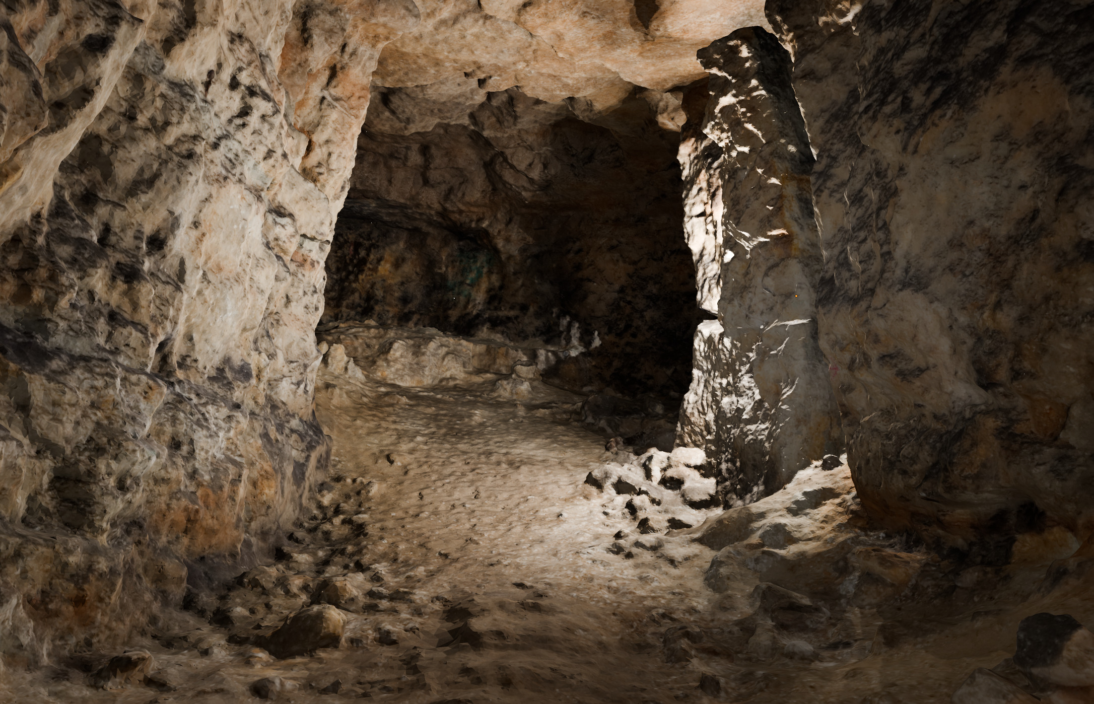 Scan of Tunnels Under Stranska Skala 3D model_1