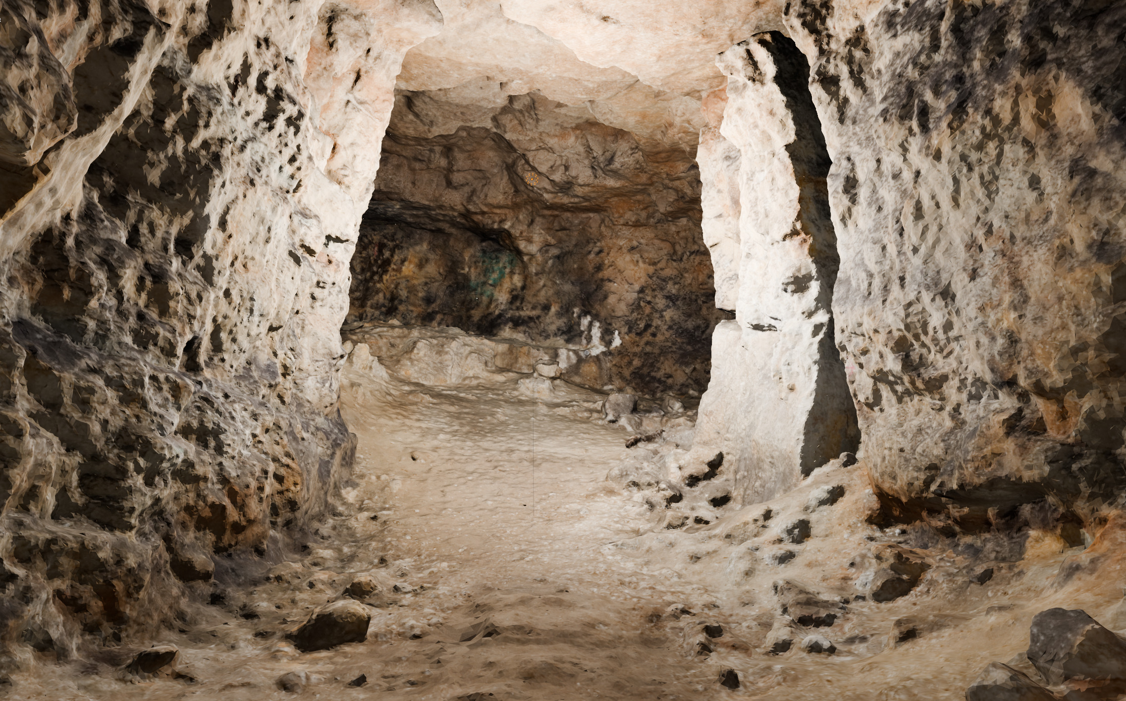 Scan of Tunnels Under Stranska Skala 3D model_7