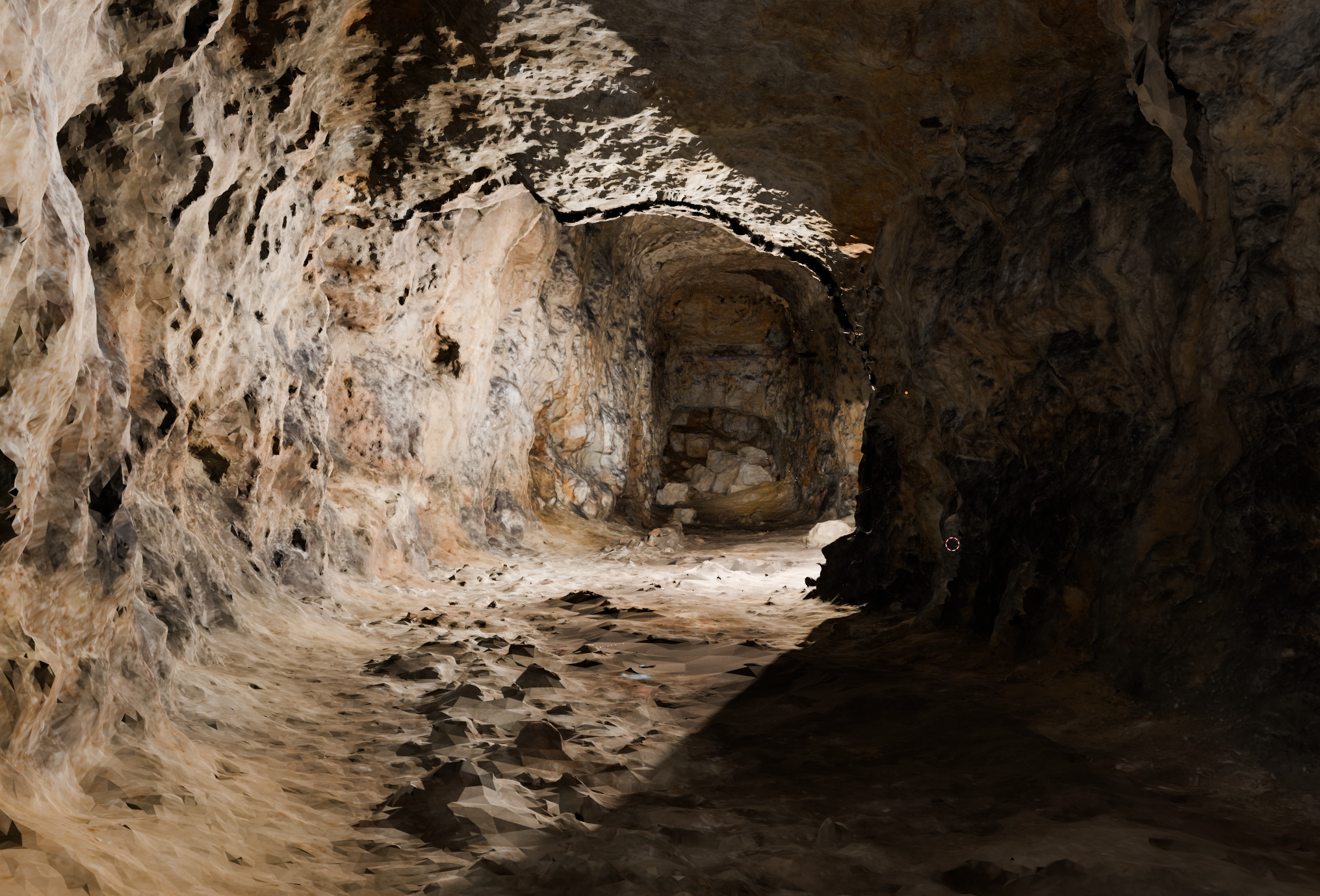 Scan of Tunnels Under Stranska Skala 3D model_4