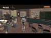 Retro Police Station Environment Low-poly 3D model_4