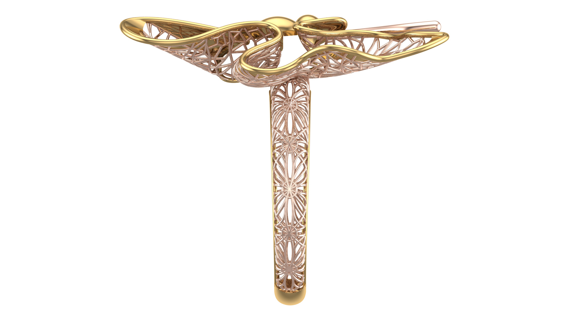 Golden Wings-Wings of Summer-Half Set-H2-7- 3D print model_2