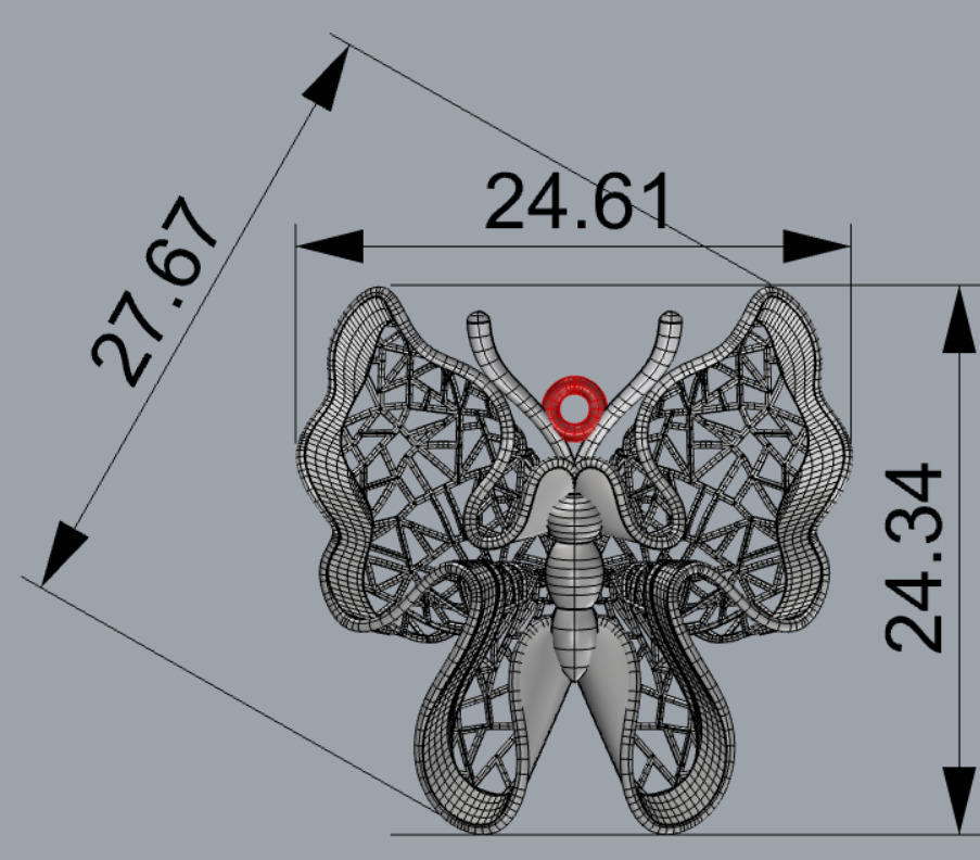 Golden Wings-Wings of Summer-Half Set-H2-7- 3D print model_15