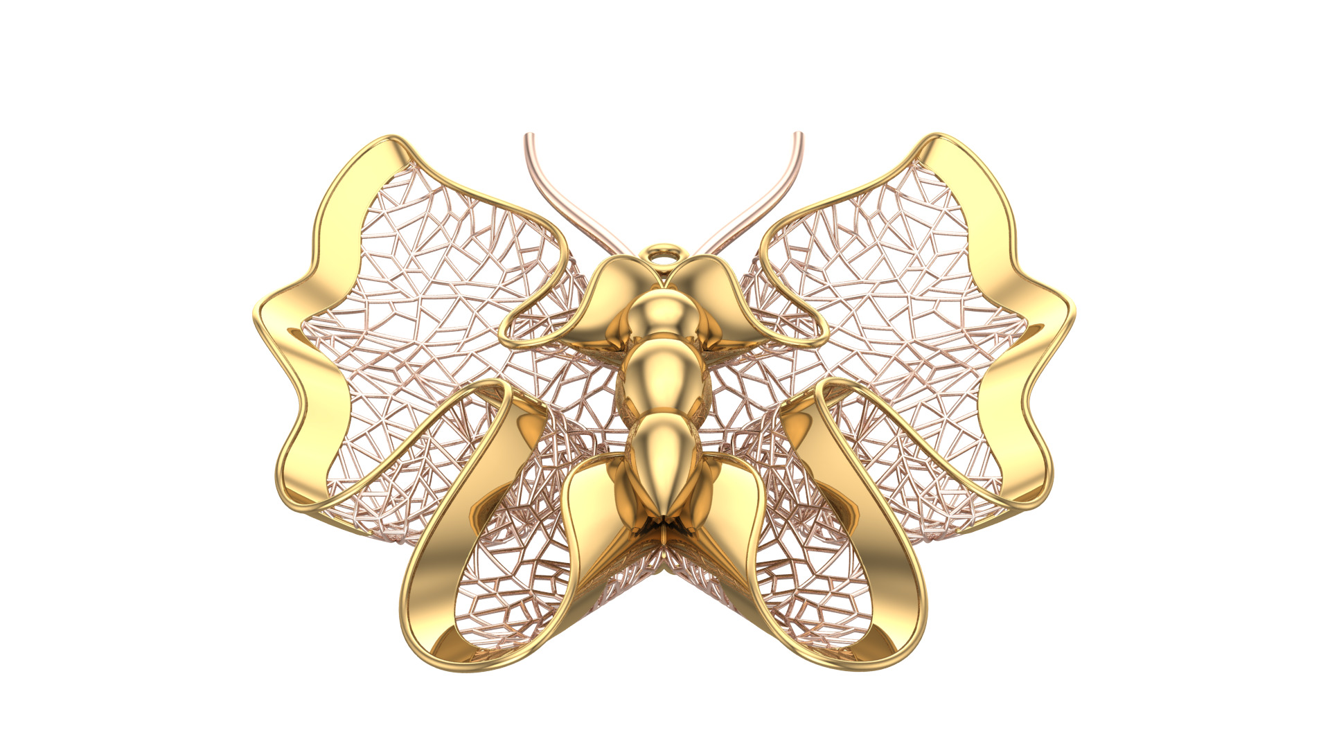 Golden Wings-Wings of Summer-Half Set-H2-7- 3D print model_8