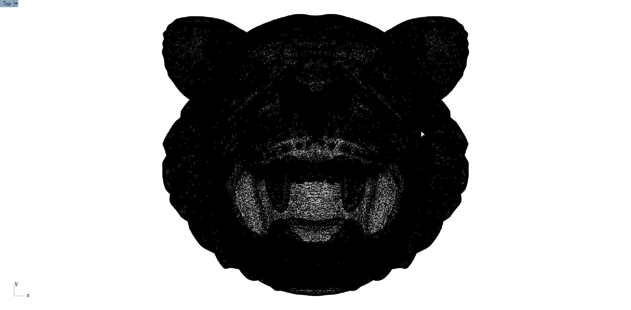 TIGER BANGLE 3D print model_10