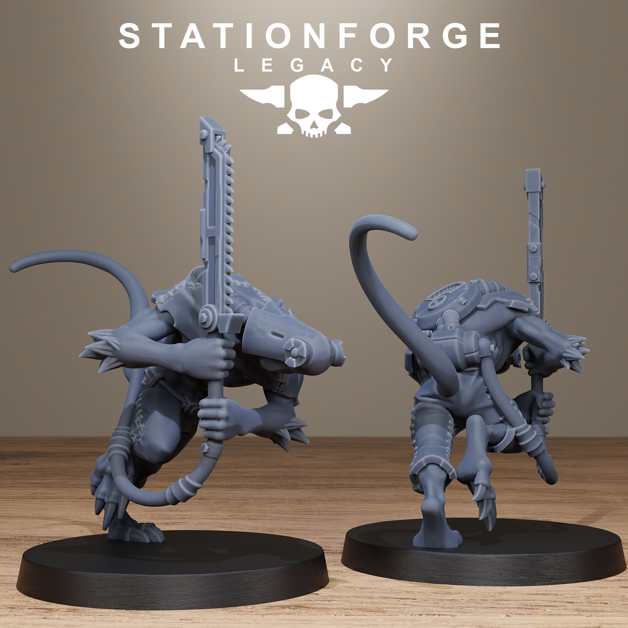 Rotfang Infantry 3D print model_7