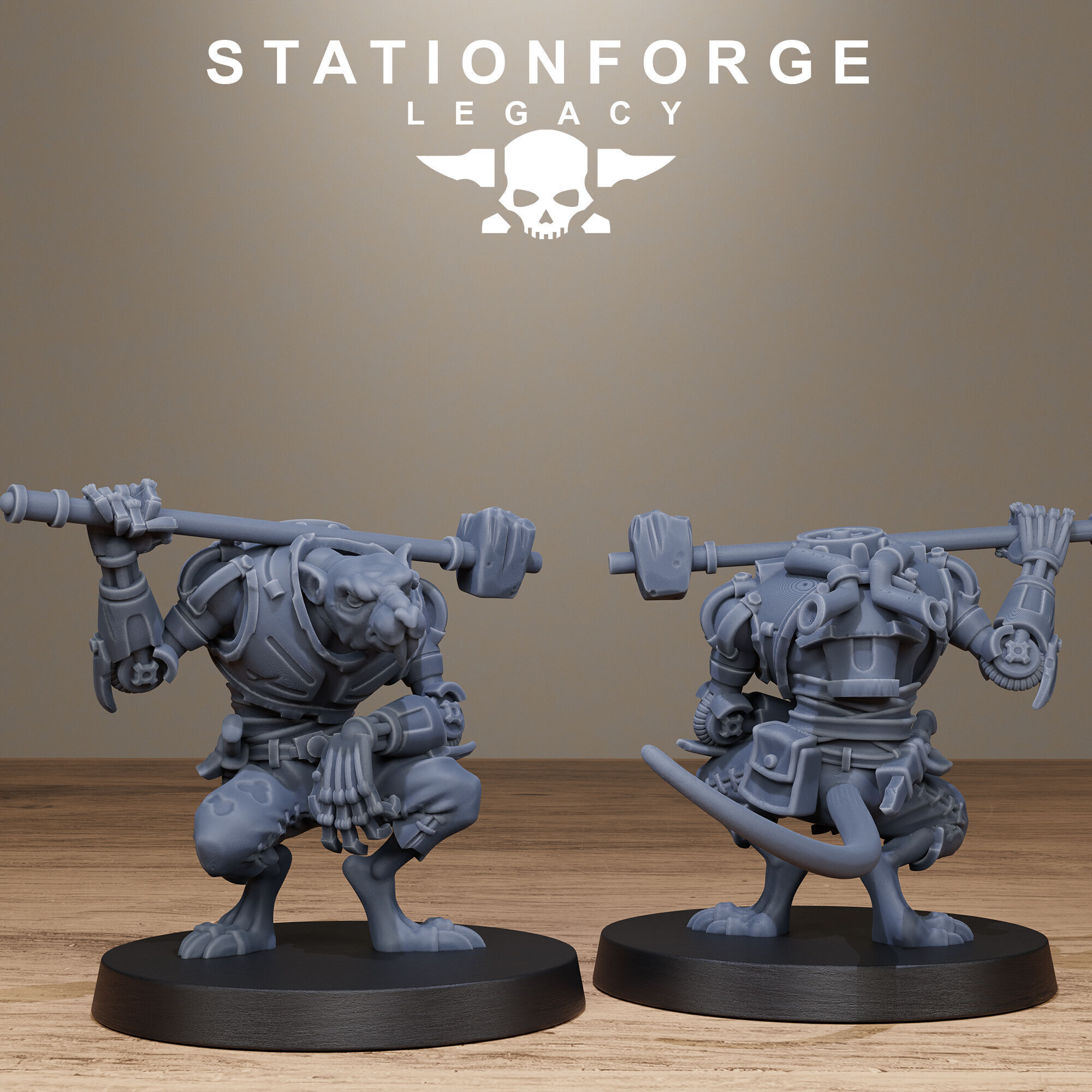 Rotfang Infantry 3D print model_4