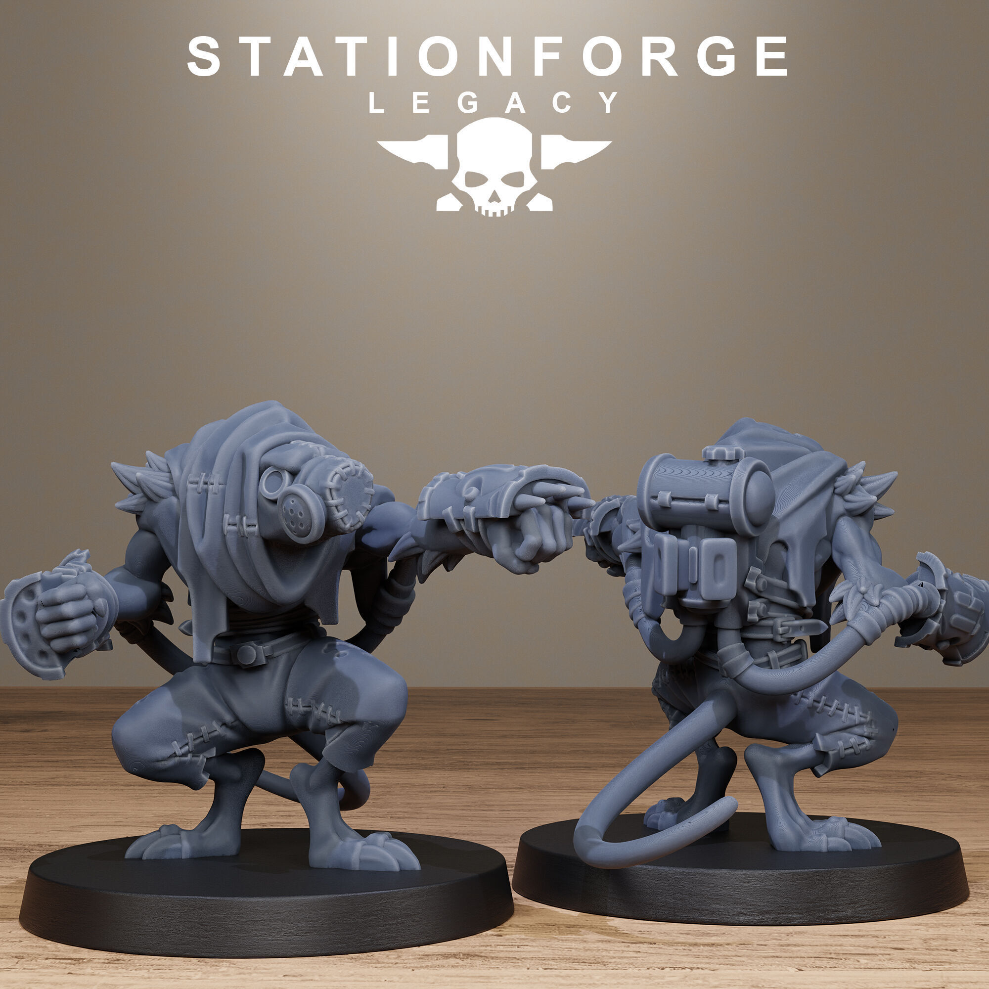 Rotfang Infantry 3D print model_3