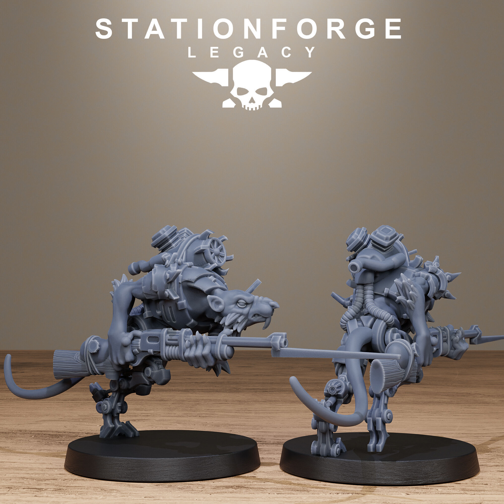 Rotfang Infantry 3D print model_2