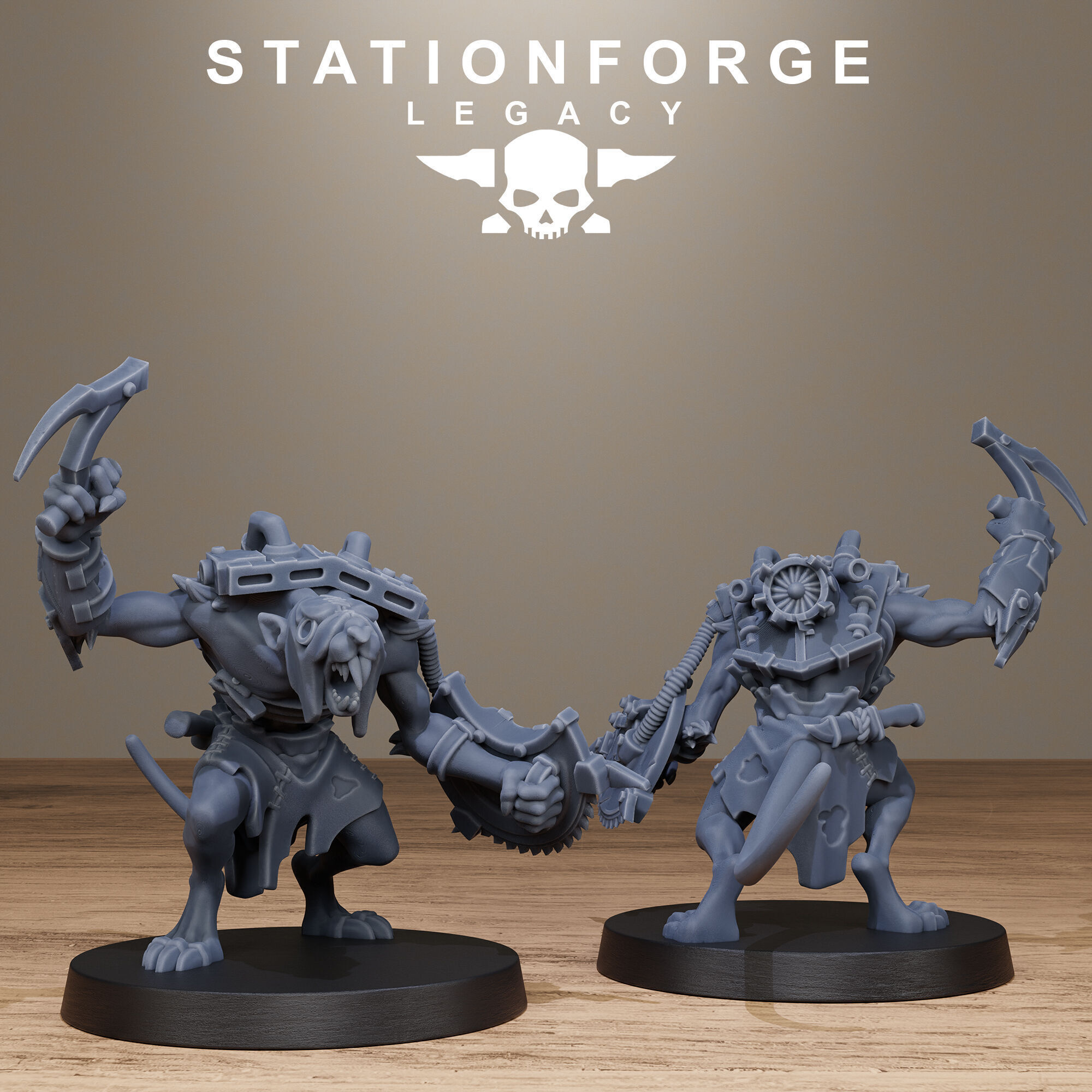 Rotfang Infantry 3D print model_8