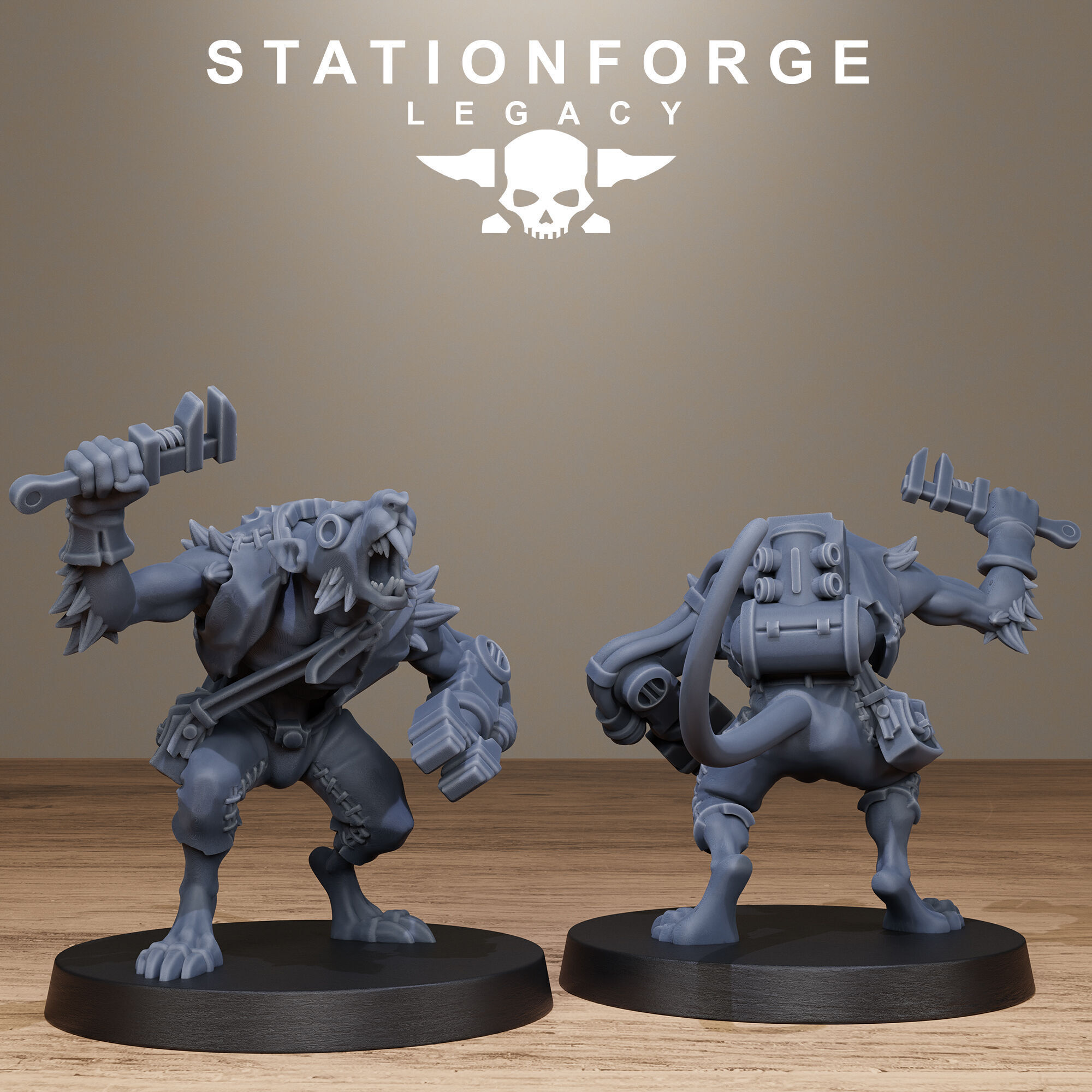 Rotfang Infantry 3D print model_6