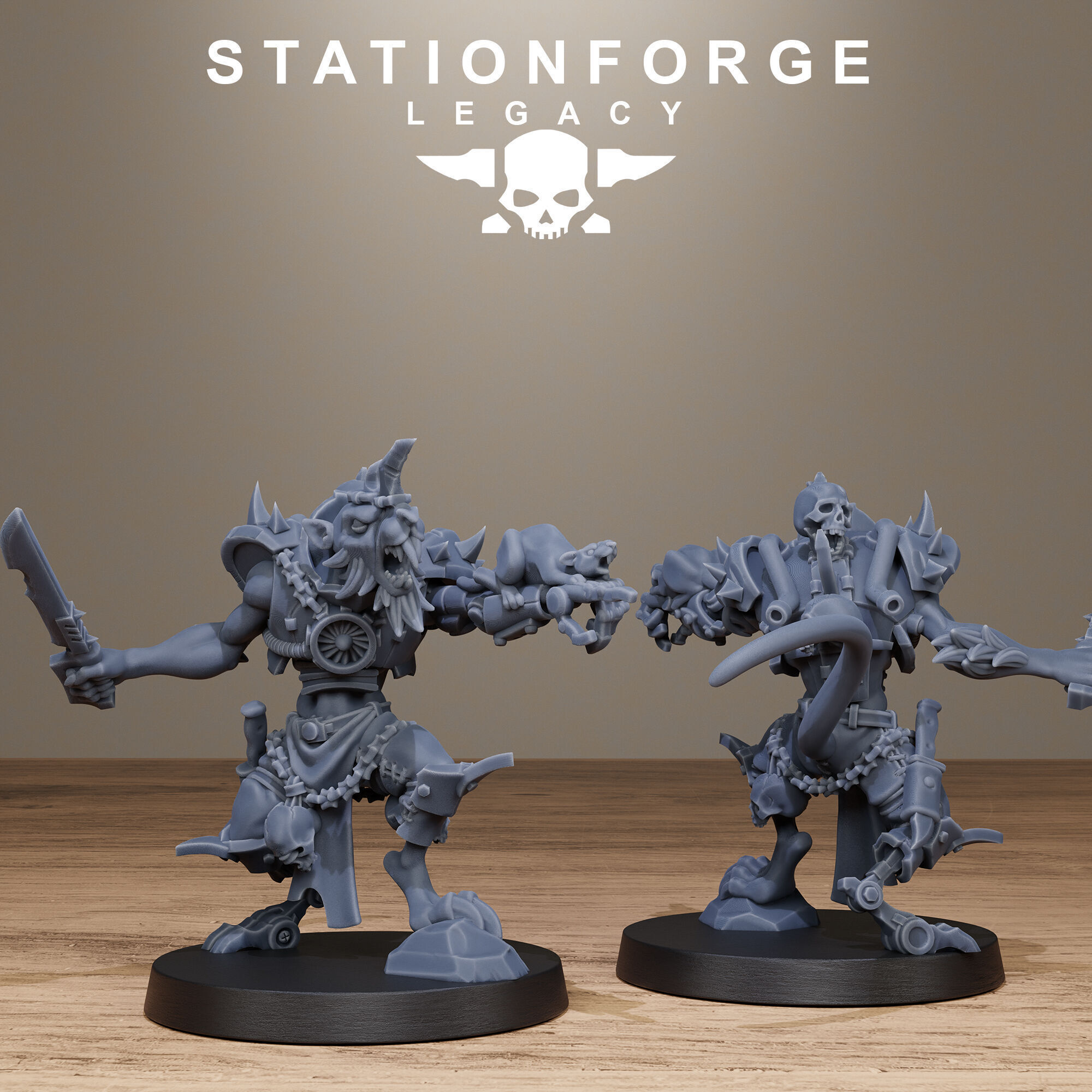 Rotfang Infantry 3D print model_9