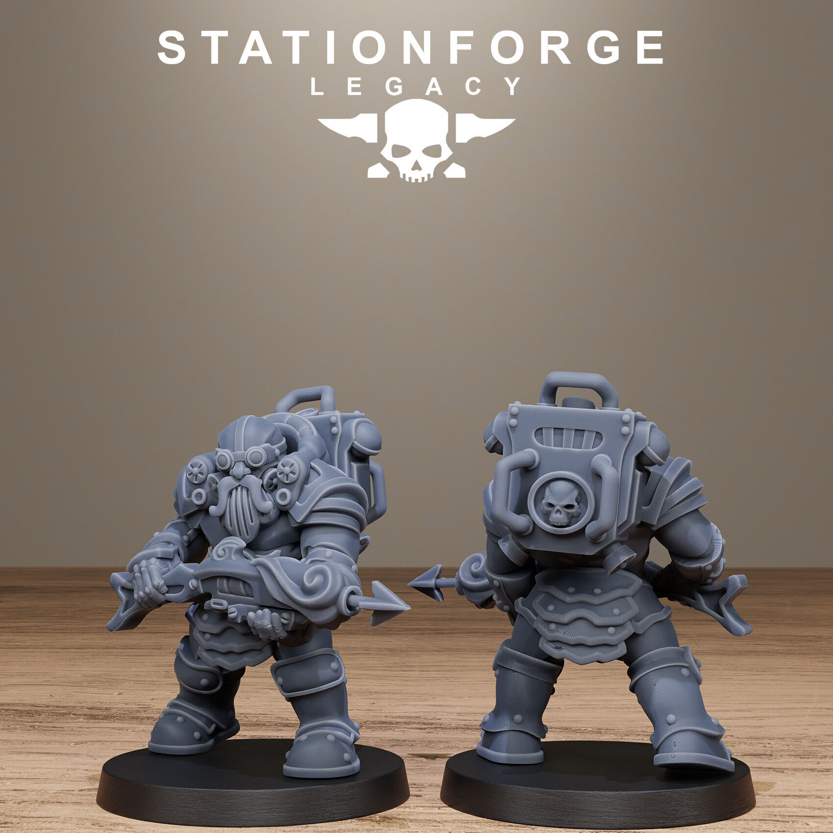 Ironvale infantry 3D print model_8