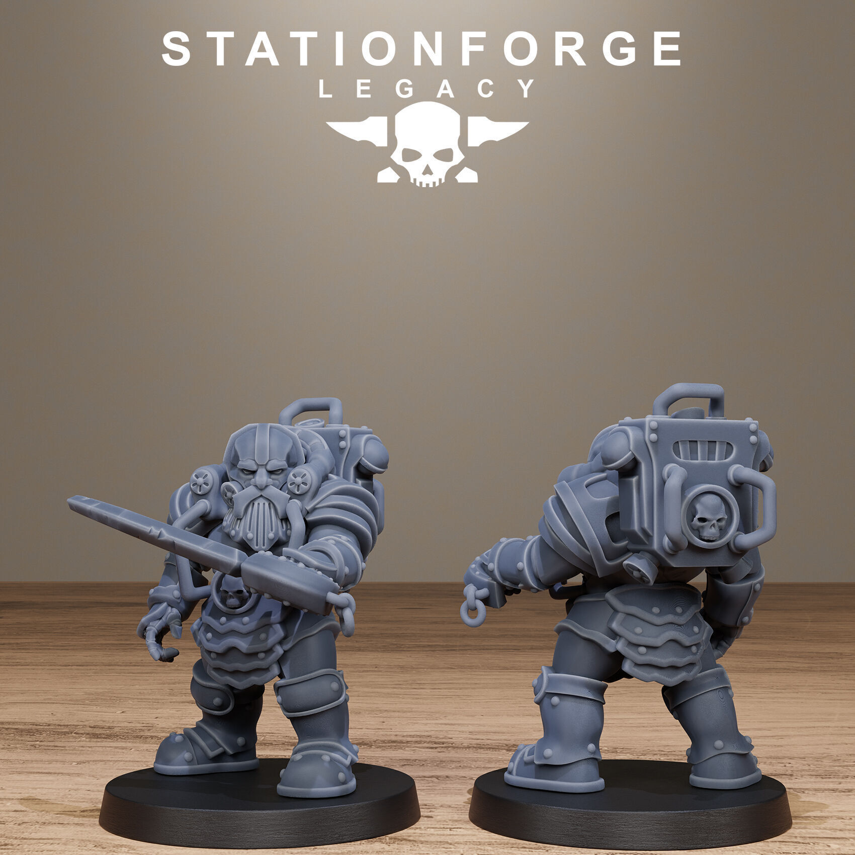 Ironvale infantry 3D print model_1