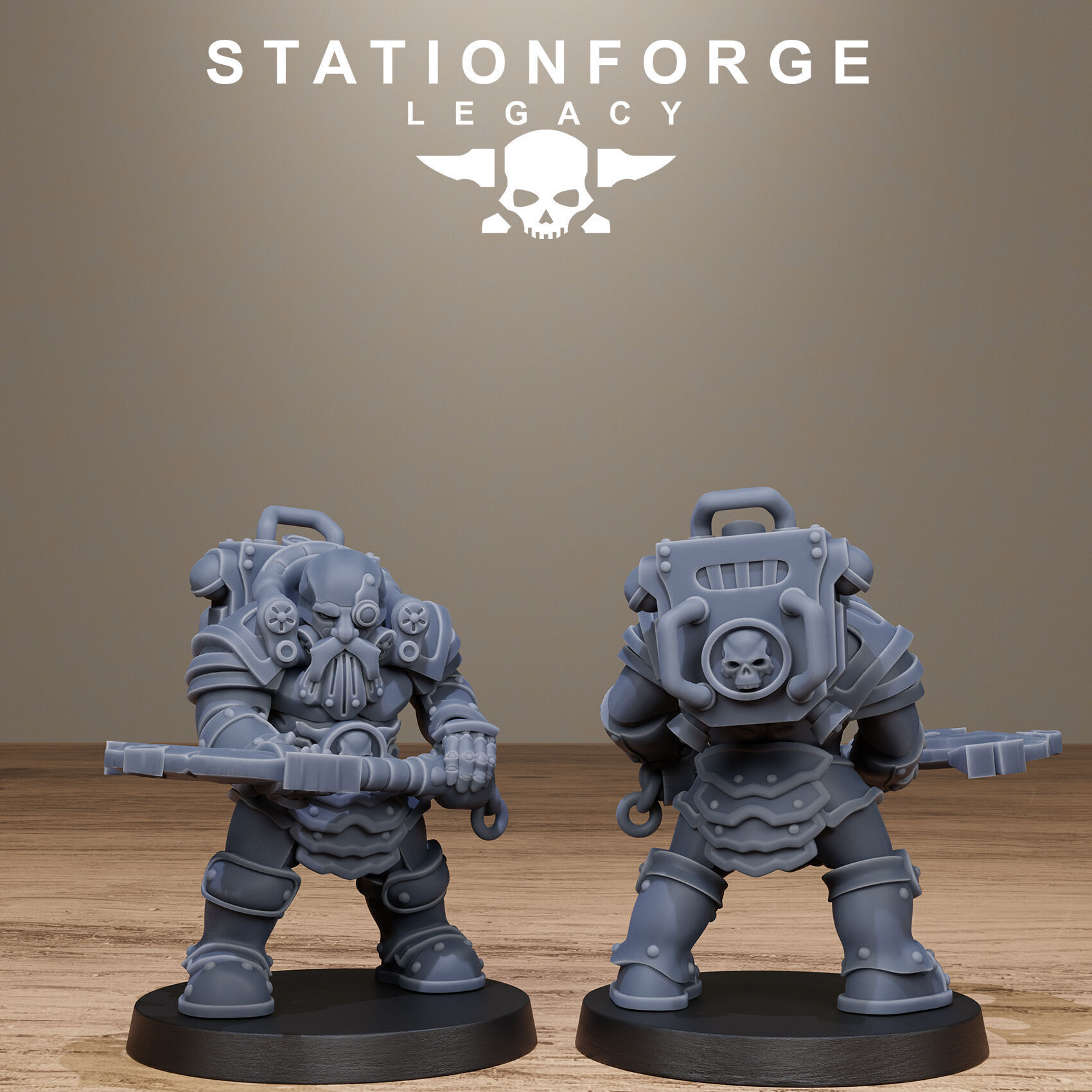 Ironvale infantry 3D print model_5