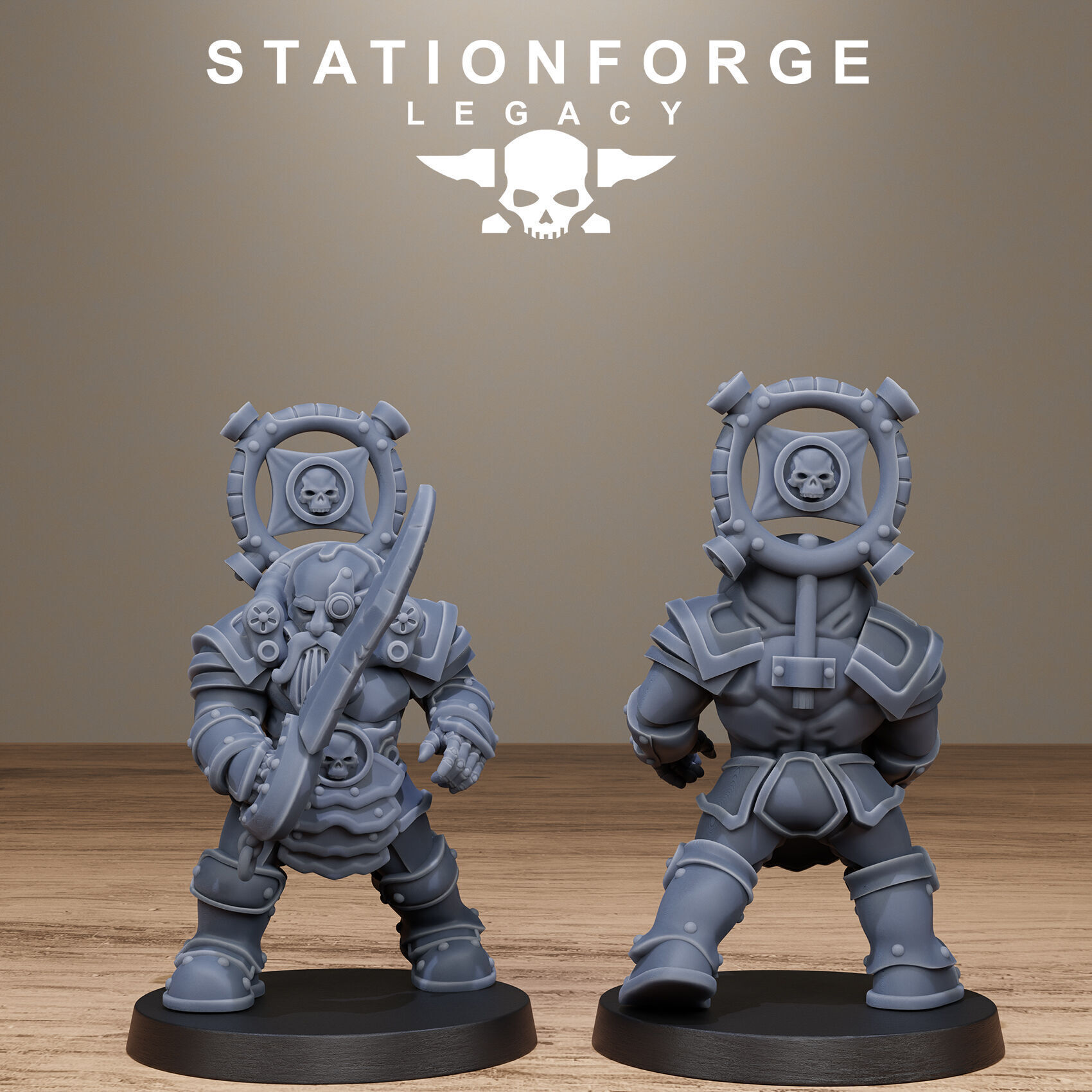 Ironvale infantry 3D print model_10