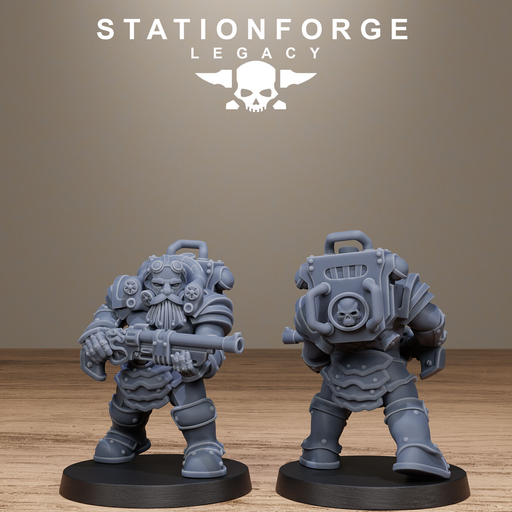 Ironvale infantry 3D print model_6