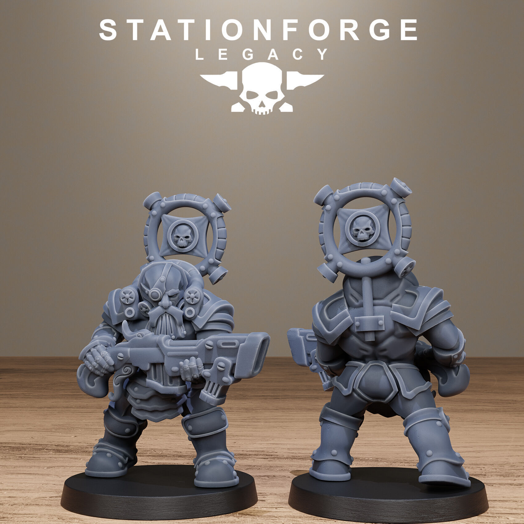 Ironvale infantry 3D print model_7