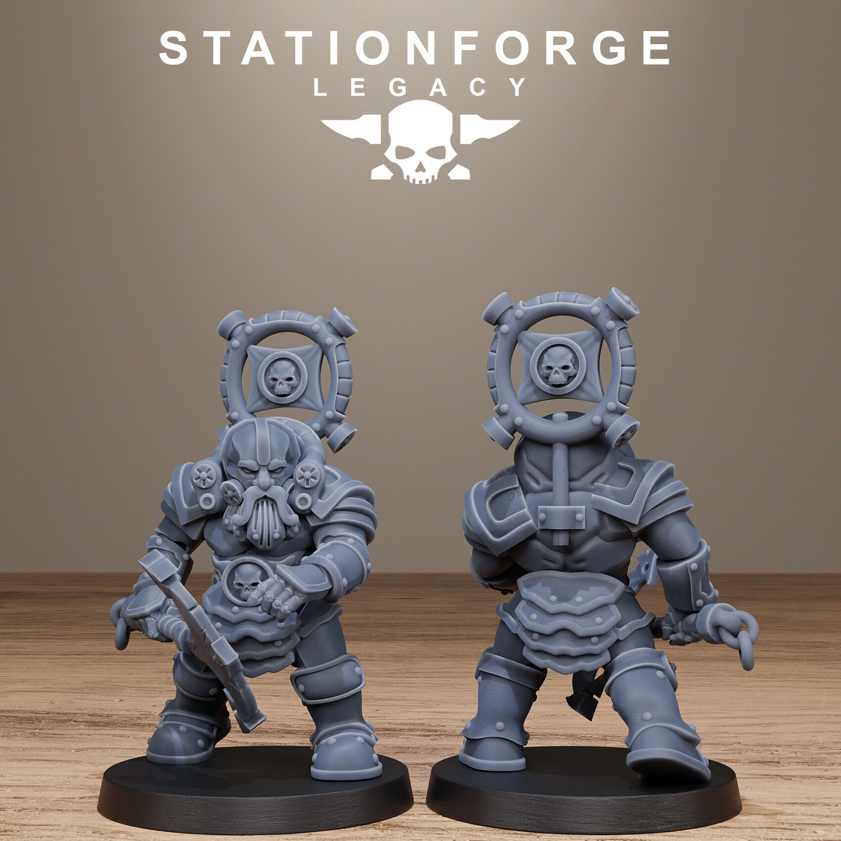 Ironvale infantry 3D print model_9