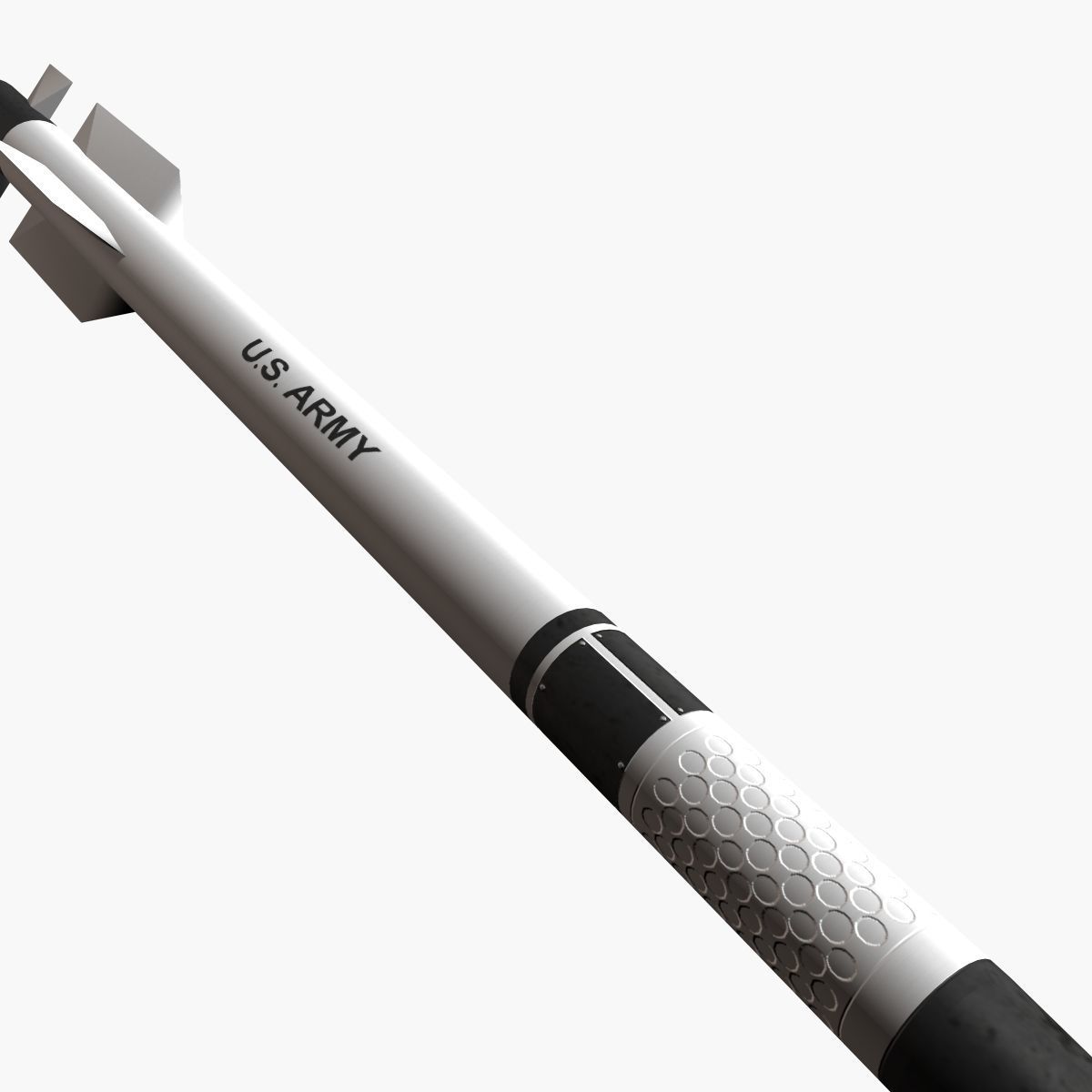 US ERINT PAC-2 Missile Low-poly 3D model_2