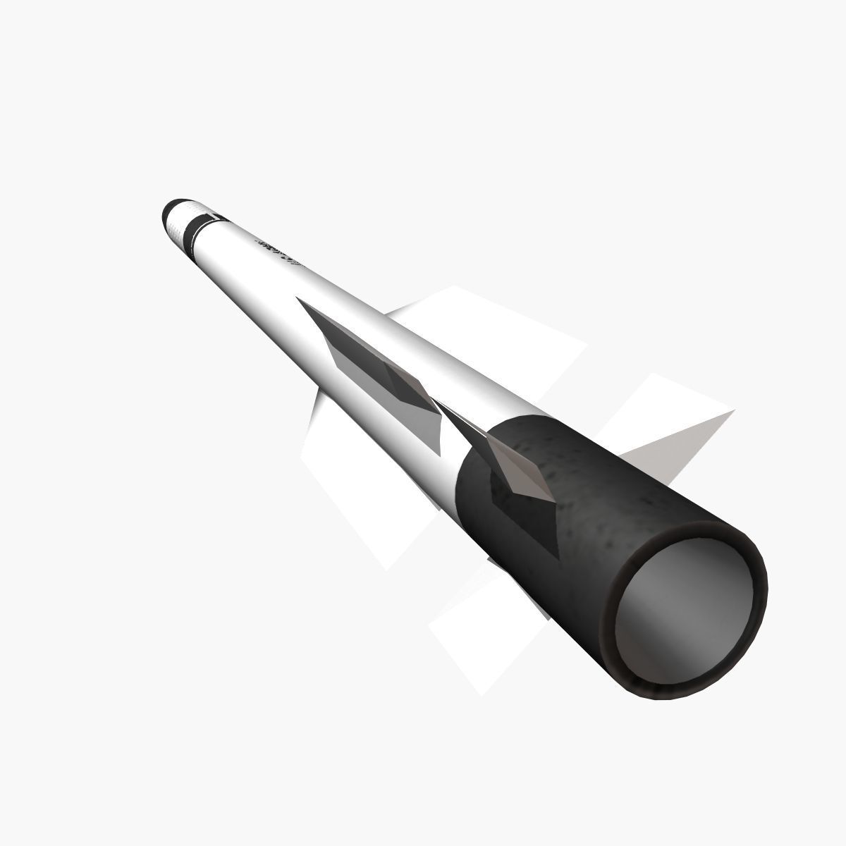 US ERINT PAC-2 Missile Low-poly 3D model_3