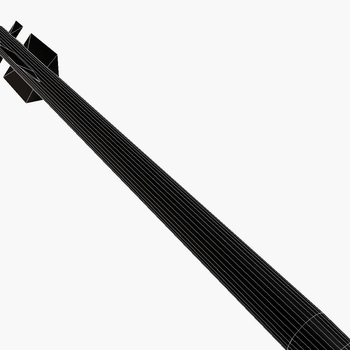 US ERINT PAC-2 Missile Low-poly 3D model_6