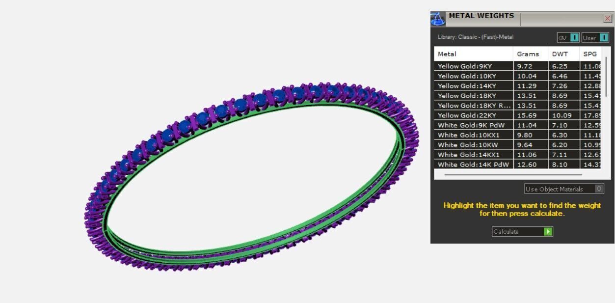 Bracelets 3D print model_4