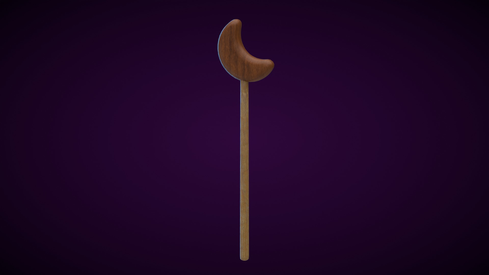 Wooden Magic Wand 3D Model Collection_10