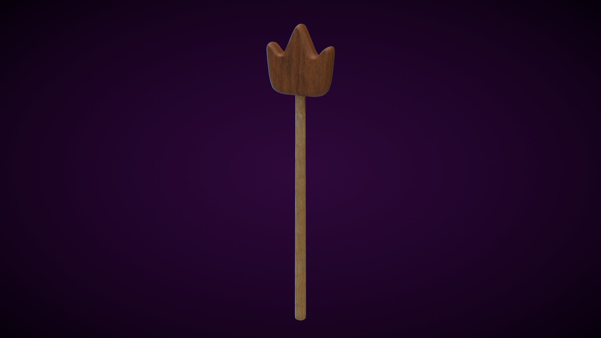 Wooden Magic Wand 3D Model Collection_6