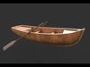 Wooden Boat 3D model_1