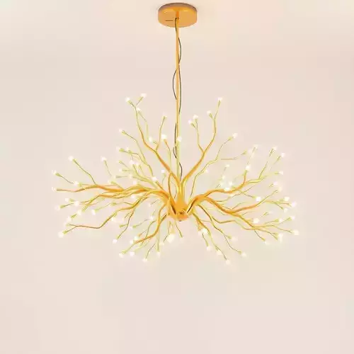GILDED TREE BRANCH LIGHT