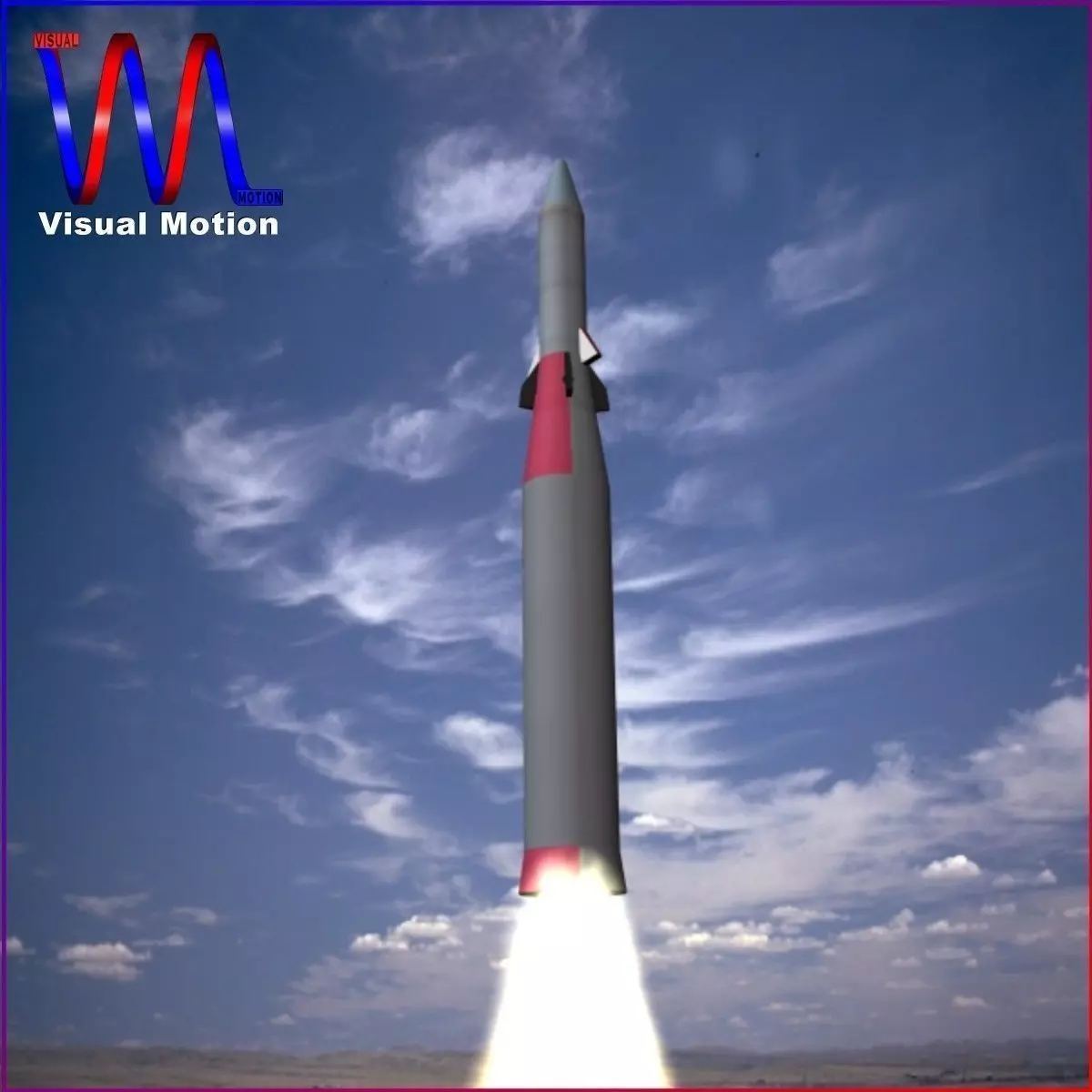 Arrow 2 Missile Low-poly 3D model