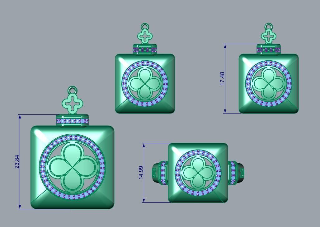Mini enamel set 3D print model_1
