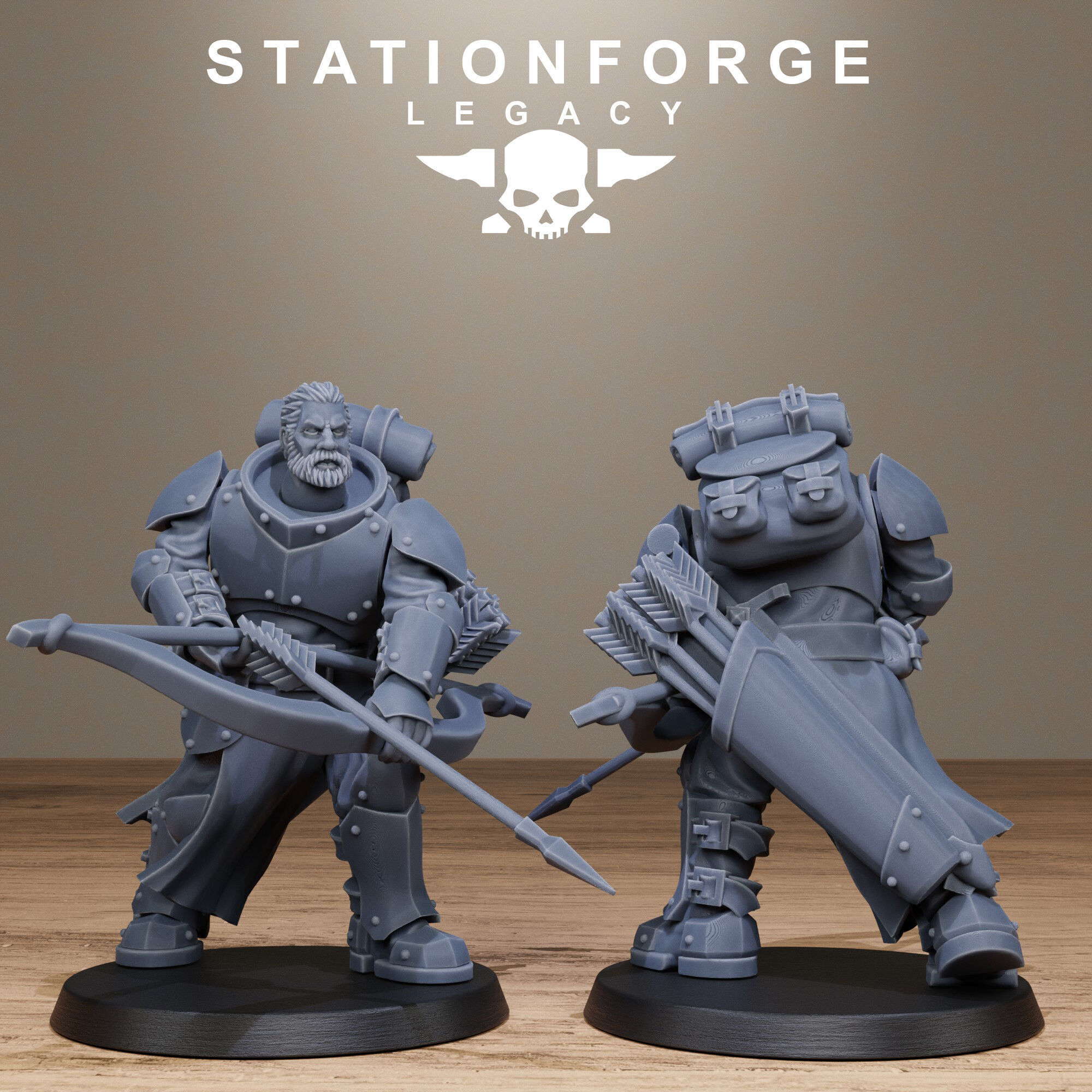 Solaris Archers 3D print model_10