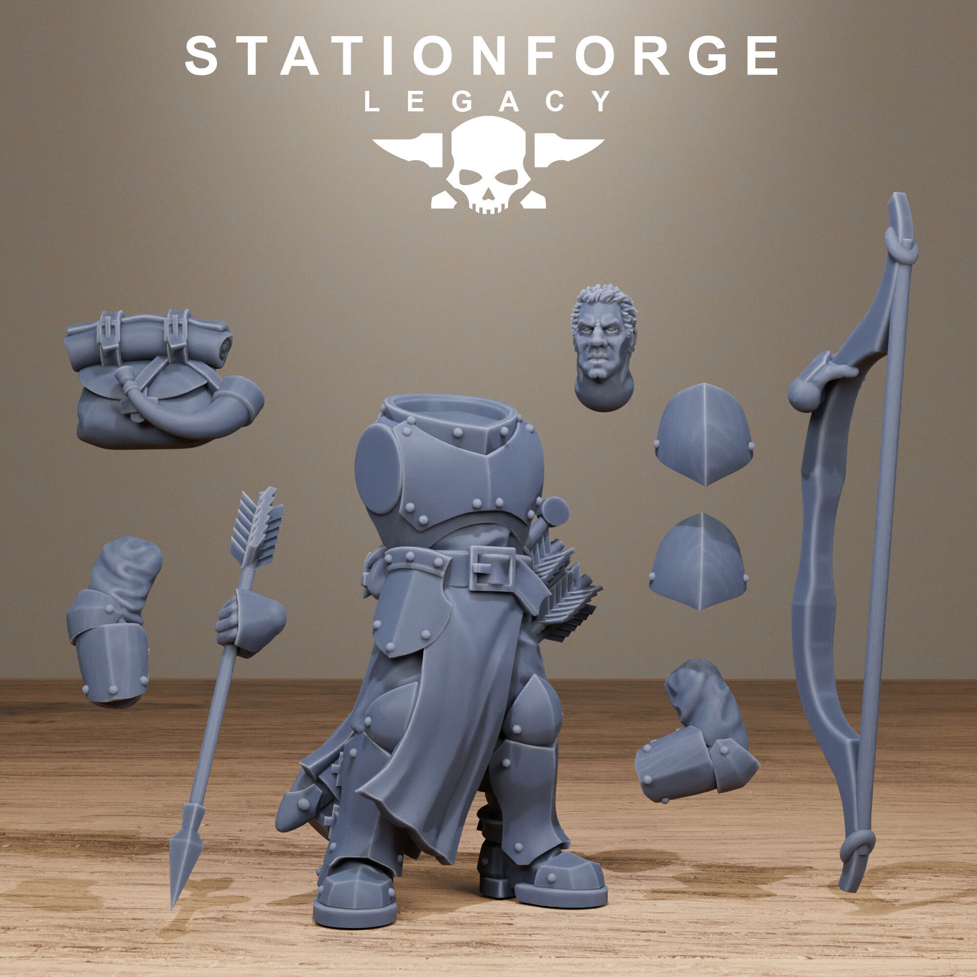 Solaris Archers 3D print model_1