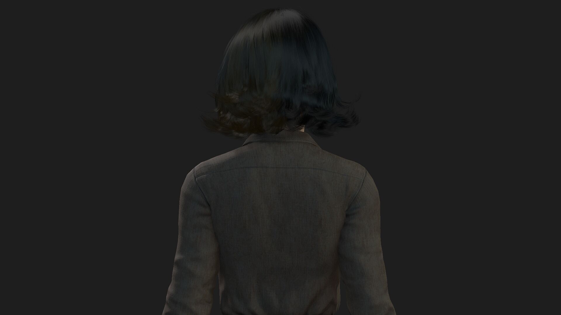 Realistic 3D Woman Character 3D model_6