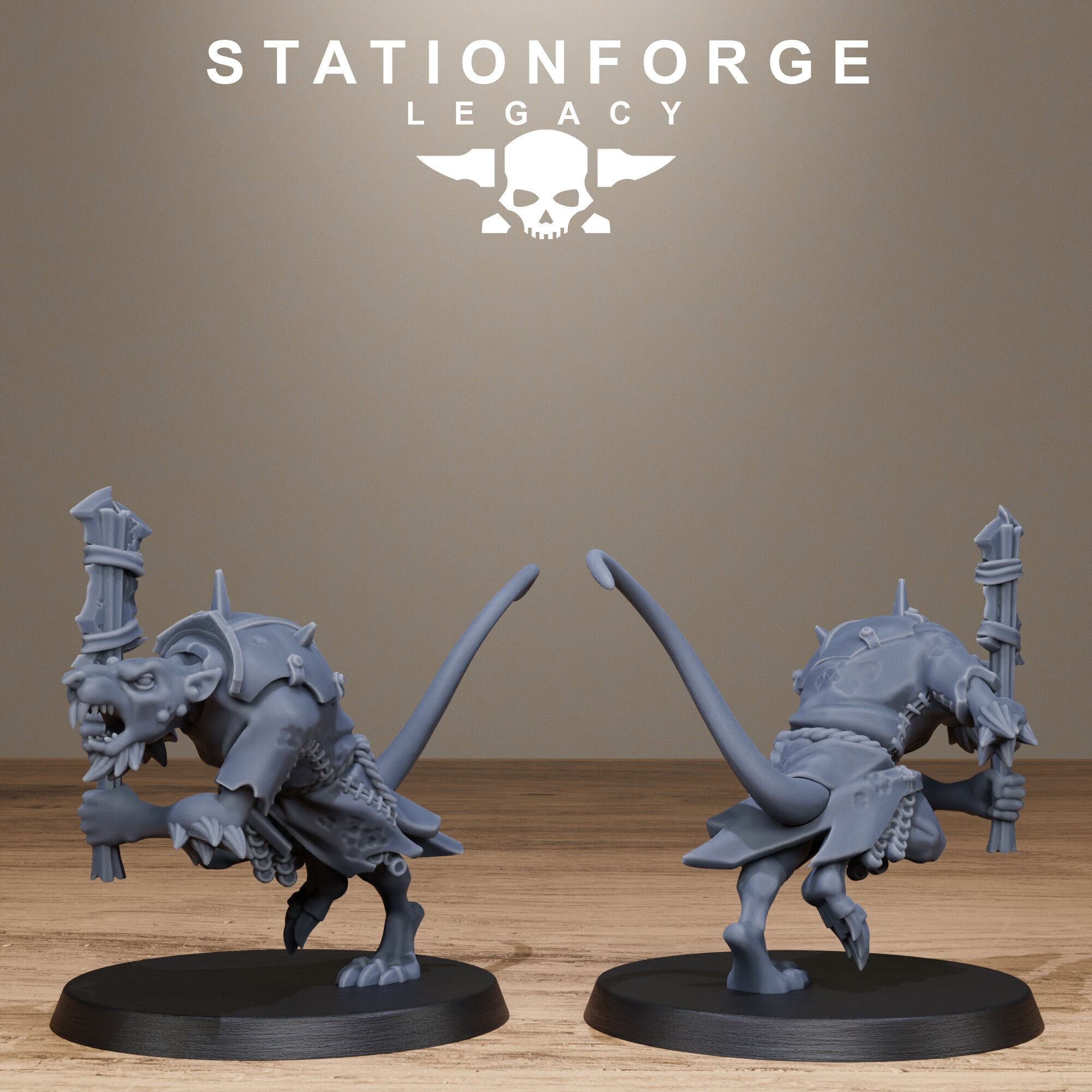 Rotfang Melee Infantry 3D print model_4