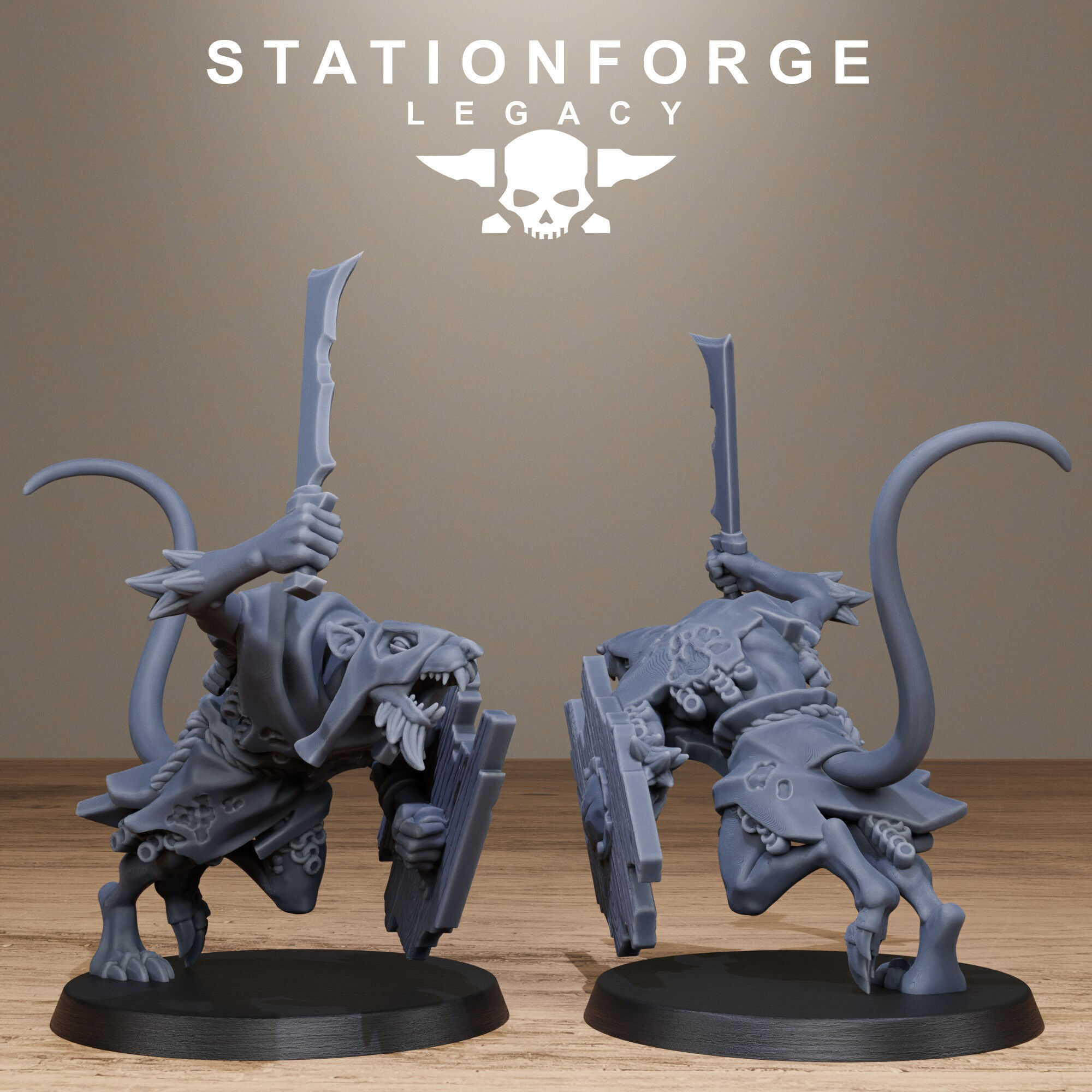 Rotfang Melee Infantry 3D print model_3