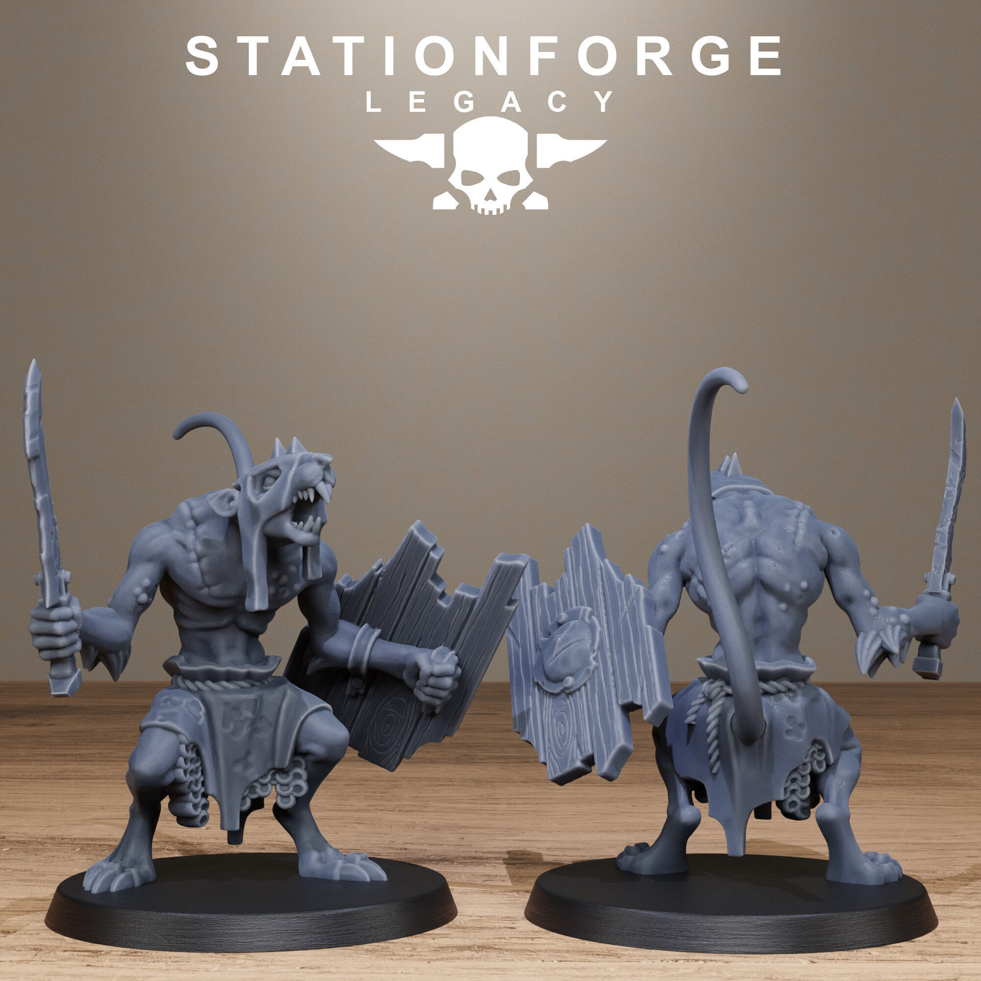 Rotfang Melee Infantry 3D print model_5
