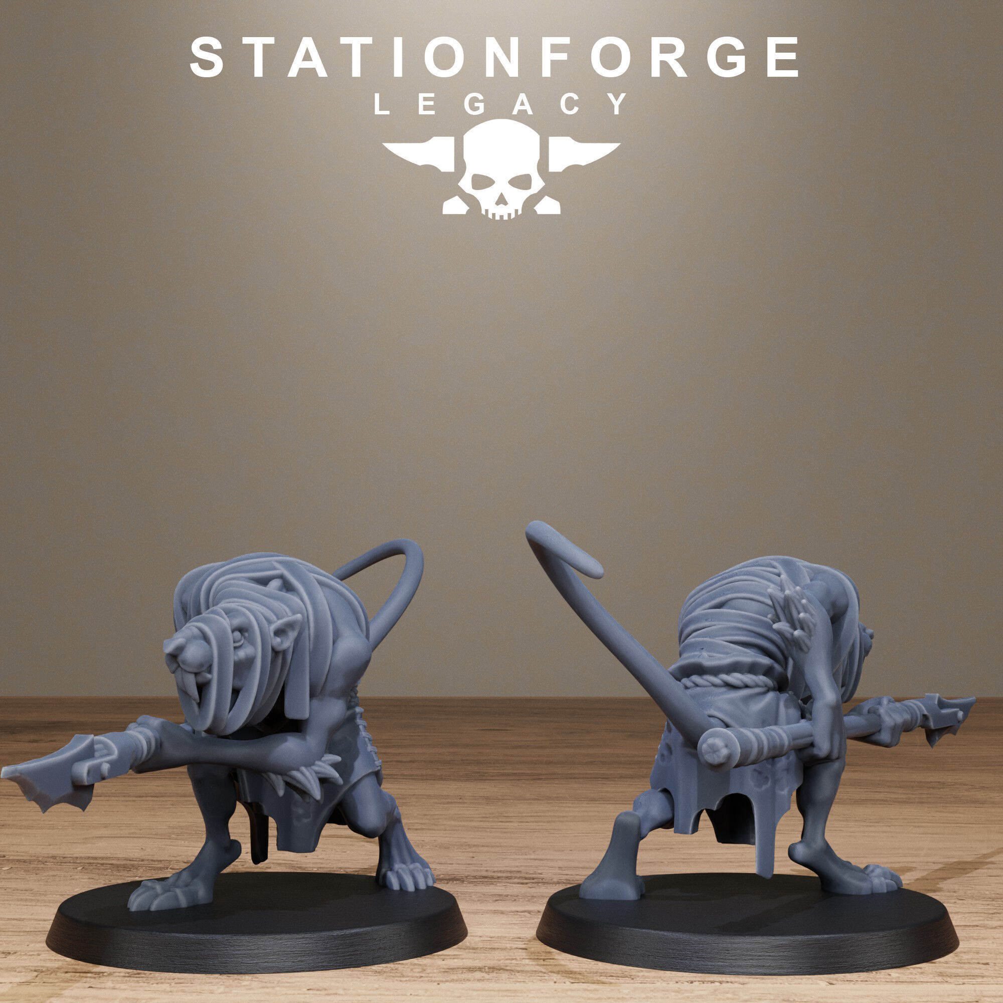 Rotfang Melee Infantry 3D print model_8