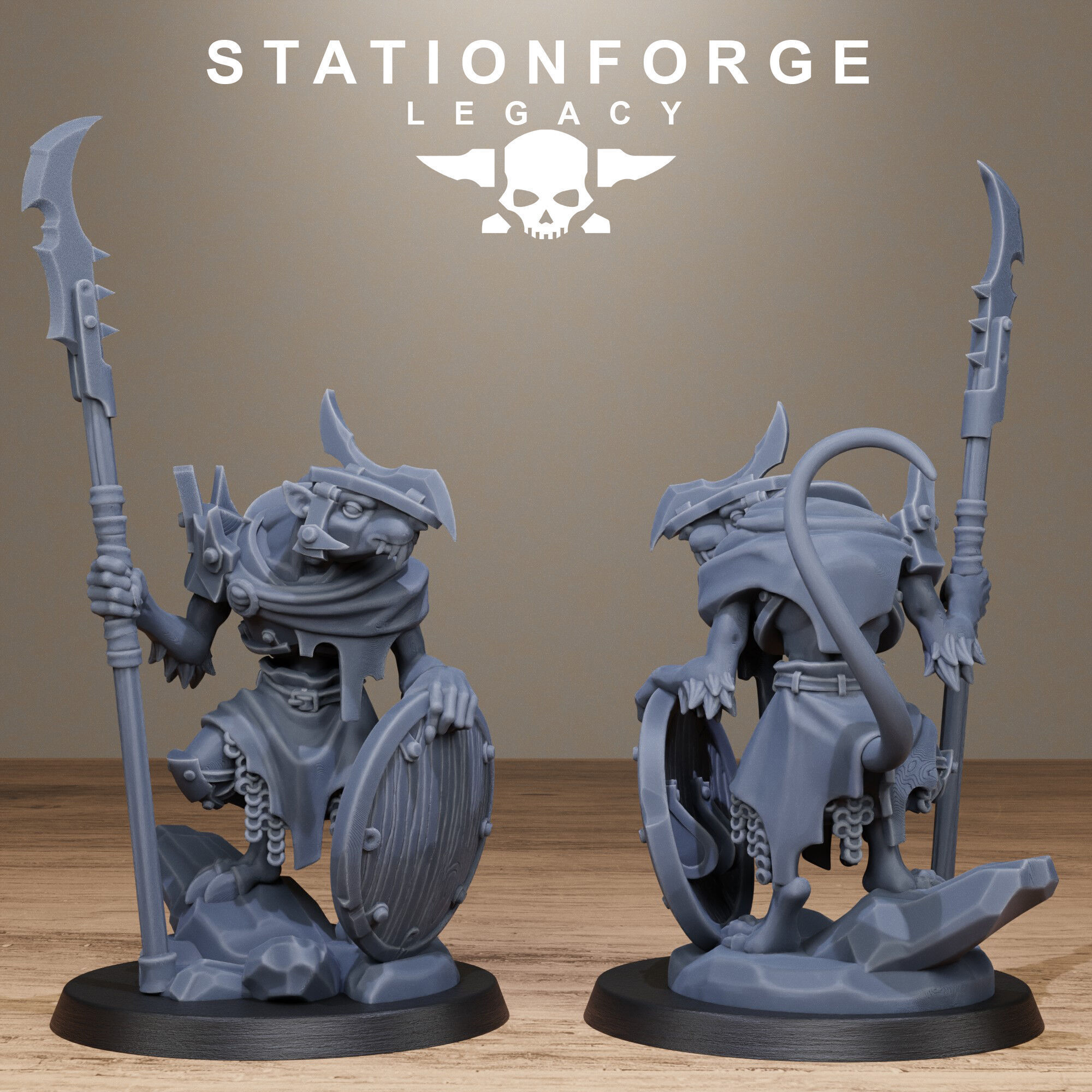 Rotfang Melee Infantry 3D print model_2