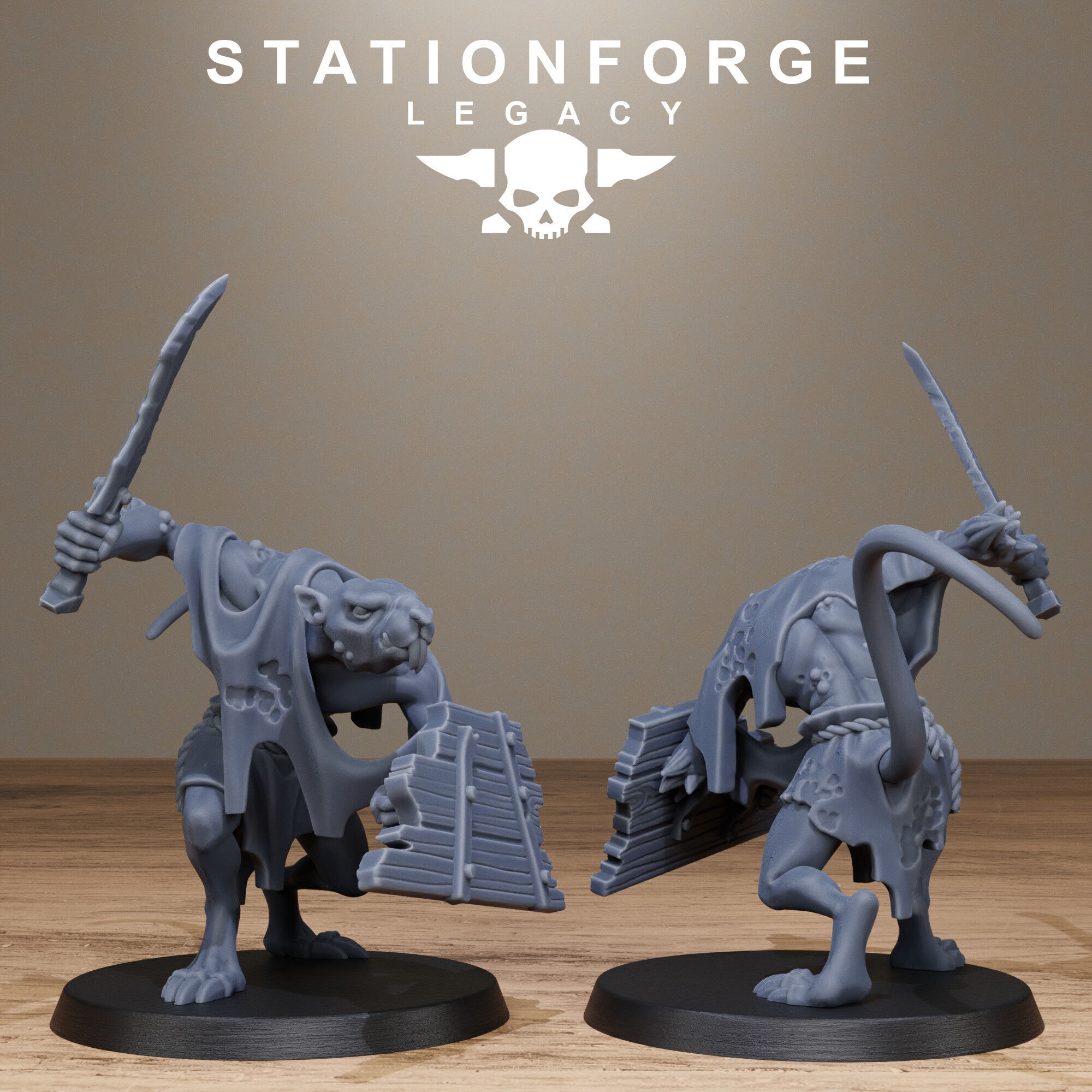 Rotfang Melee Infantry 3D print model_6